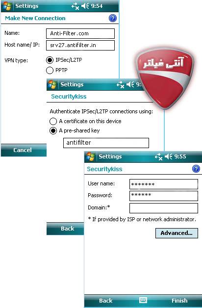 وی پی ان ویندوز موبایل vpn ویندوز فون آنتی فیلتر winmobile8